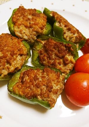 作り置きやお弁当に♫簡単ピーマンの肉詰め-レシピのメイン写真