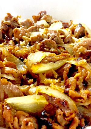 僕の☆簡単味噌生姜焼き♪-レシピのメイン写真