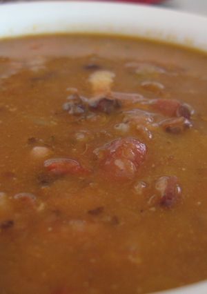 私の大好物！とっておきの豆スープ-レシピのメイン写真