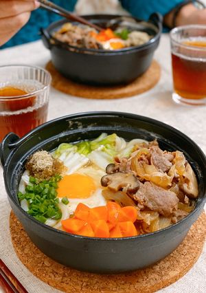 具だくさん肉うどん-レシピのメイン写真