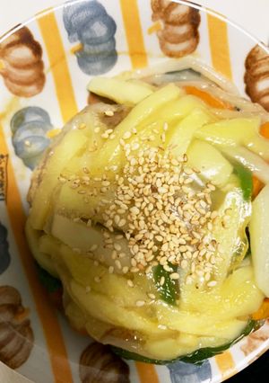 全てレンジなす豆腐まるで肉まんドーム蒸し-レシピのメイン写真