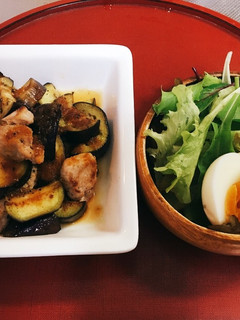豚肉とナスのおろし炒めランチ-レシピのメイン写真