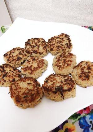 ソース不要！手づかみにも！豆腐ハンバーグ-レシピのメイン写真