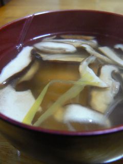 団子としいたけのすまし汁-レシピのメイン写真