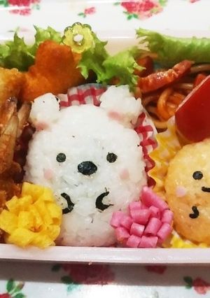 簡単♬すみっコぐらしキャラ弁おにぎり-レシピのメイン写真