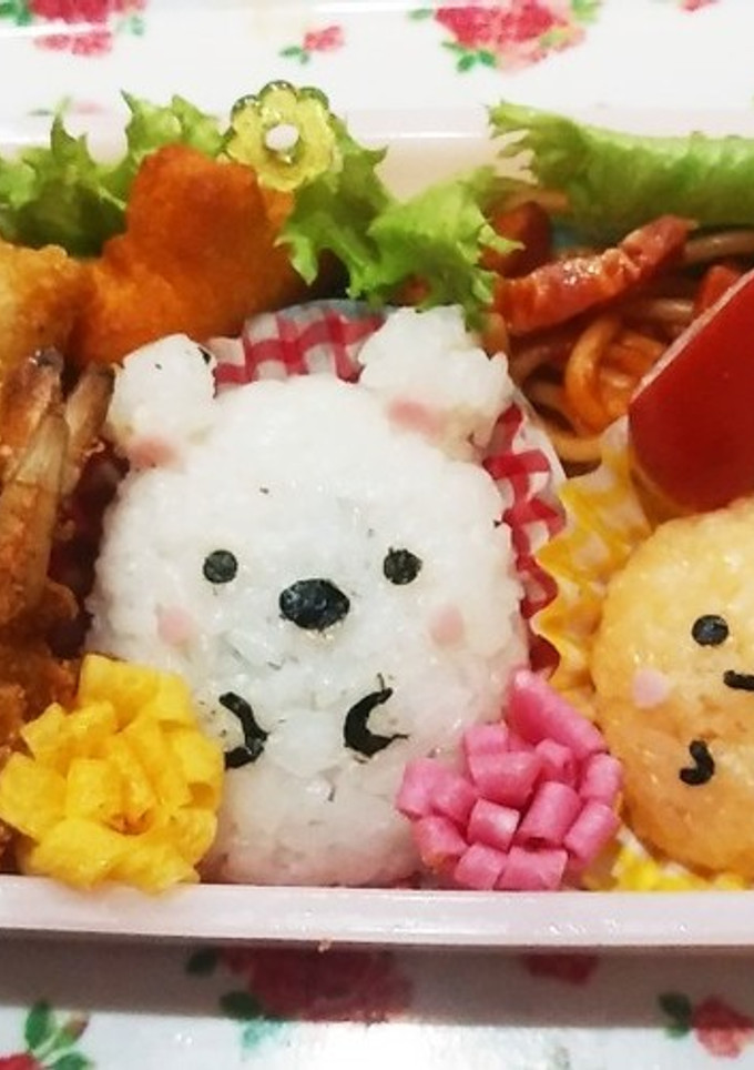 簡単♬すみっコぐらしキャラ弁おにぎり-レシピのメイン写真