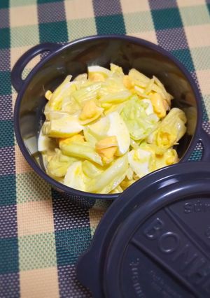 らっきょうとキャベツの卵サラダ-レシピのメイン写真
