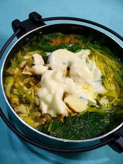 おひとり鍋!サバまぐろ☆カレーチーズ風味-レシピのメイン写真