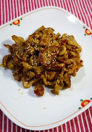 簡単！ガッツリ焼肉☆花椒カレー風味-レシピのメイン写真
