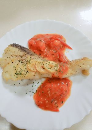 フライパンひとつ！簡単★鱈のトマトソース-レシピのメイン写真