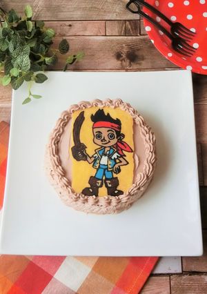 りんごのチョコレートケーキ-レシピのメイン写真