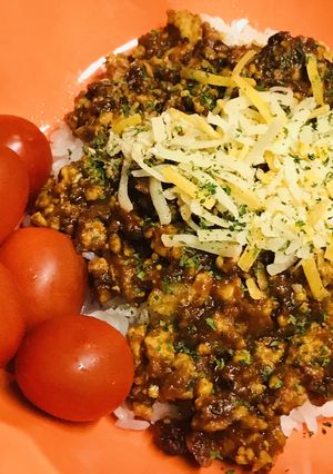 ペースト活用●鶏肉のチーズ＆キーマカレー-レシピのメイン写真