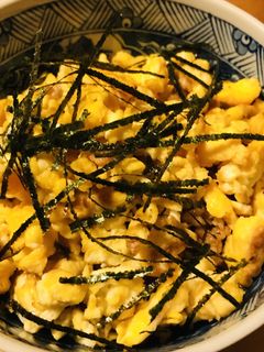 鶏そぼろ&炒り玉子の丼-レシピのメイン写真