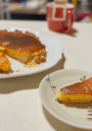 簡単！ホケミでチーズタルト♪-レシピのメイン写真