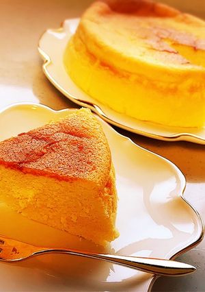 スフレチーズケーキ-レシピのメイン写真