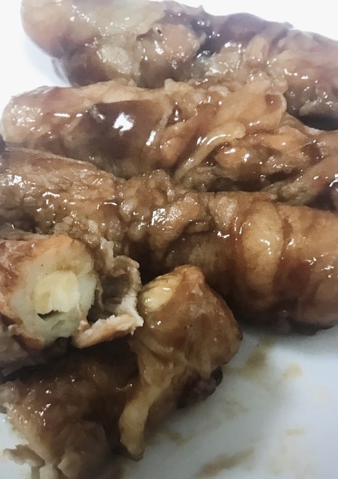 チーズちくわの豚肉巻き♪-レシピのメイン写真