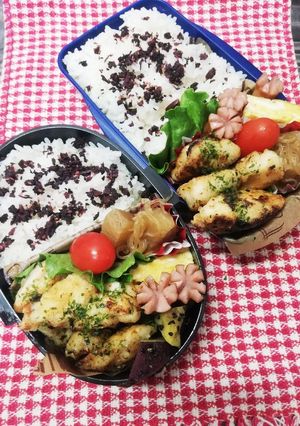 高校男子弁当♡とりむね鶏ガラ味11/21-レシピのメイン写真