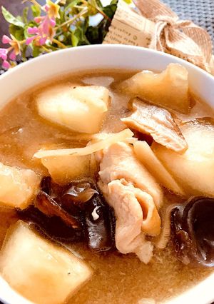 冬瓜、鶏肉とキクラゲのスープ-レシピのメイン写真
