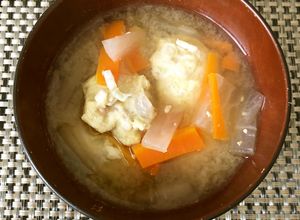 【野菜ソムリエ】れんこんのつみれ汁-レシピのメイン写真