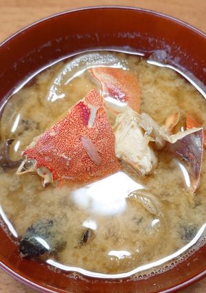 【ヒラツメガニの蟹汁】-レシピのメイン写真
