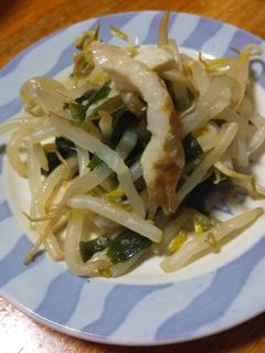 もやしとわかめの中華ごま和え-レシピのメイン写真