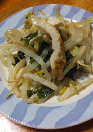 もやしとわかめの中華ごま和え-レシピのメイン写真