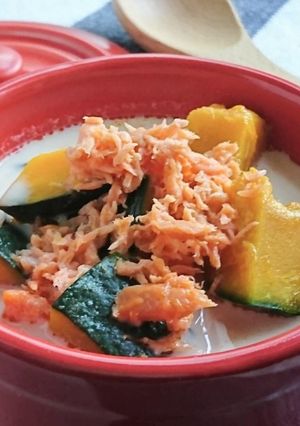高たんぱく★かぼちゃのミルク煮-レシピのメイン写真