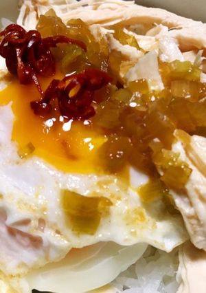 鶏肉飯 ジーローファン 梁記嘉義鶏肉飯風-レシピのメイン写真