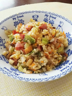 野沢菜漬けと大根のシャキシャキ炒飯。-レシピのメイン写真