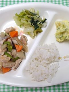 筑前煮 給食-レシピのメイン写真