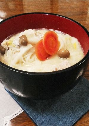 ちょっとボリューム♡あったか煮麺-レシピのメイン写真