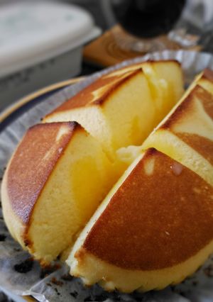 北海道チーズ蒸しケーキを更に美味しく-レシピのメイン写真