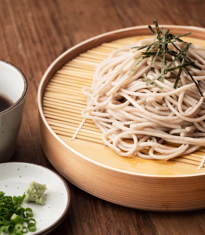 ざるそば風つけ麺 by 九州アイランド 【クックパッド】 簡単おいしい