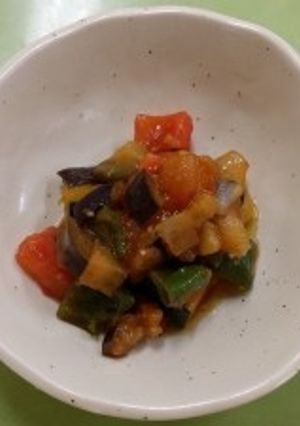 和風ラタトゥイユ（透析食）-レシピのメイン写真