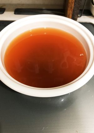 簡単鍋スープ(キムチ味)-レシピのメイン写真
