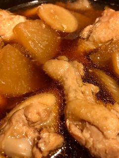 手羽元と大根の醤油煮-レシピのメイン写真