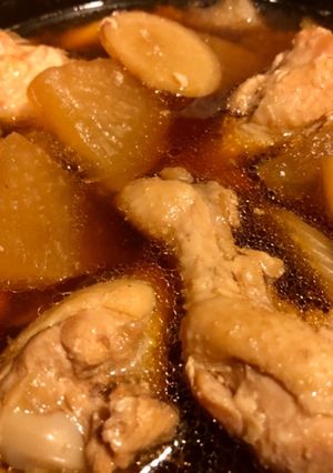 手羽元と大根の醤油煮-レシピのメイン写真