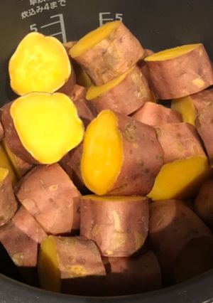 炊飯器で簡単ふかし芋-レシピのメイン写真