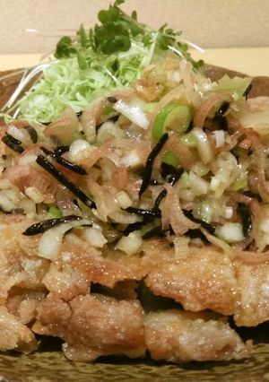 みょうがたっぷり油淋鶏-レシピのメイン写真