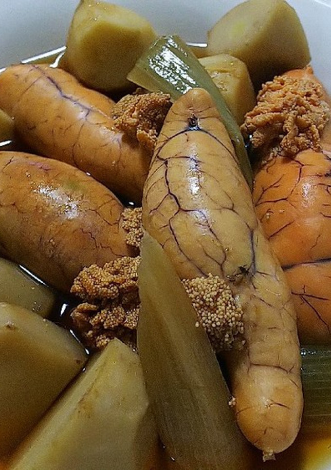 たらこと里芋の煮物-レシピのメイン写真