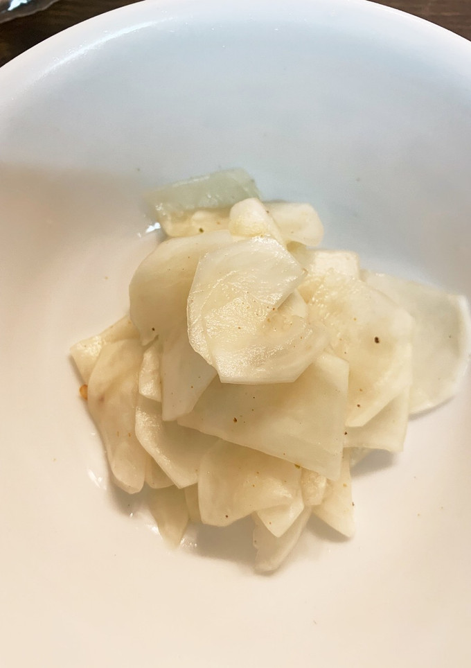 簡単　かぶの七味和え-レシピのメイン写真