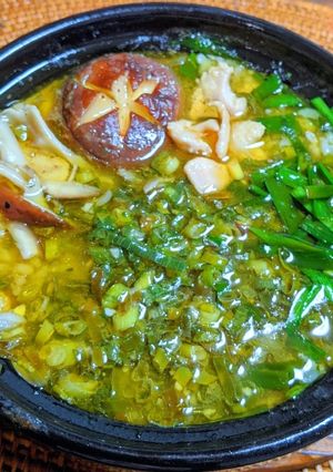麦ごはんで✿鶏肉とニラの塩ダレ雑炊-レシピのメイン写真