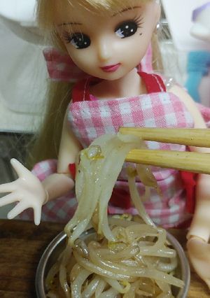 リカちゃん♡もやし炒め(ベトナム風)ꕤ*-レシピのメイン写真