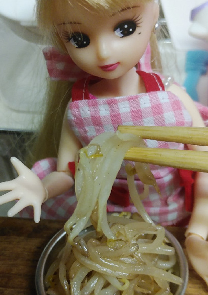 リカちゃん♡もやし炒め(ベトナム風)ꕤ*-レシピのメイン写真