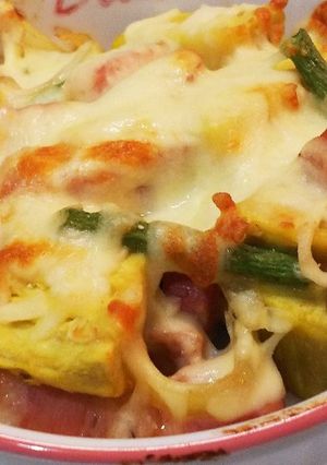 さつま芋とベーコンのとろーりチーズ-レシピのメイン写真