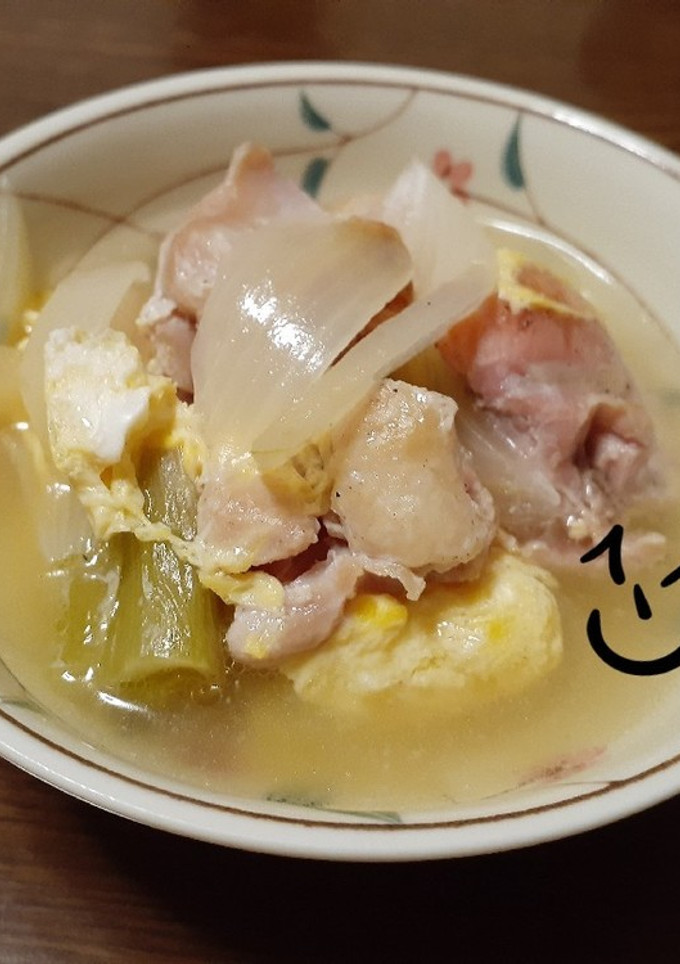 塩焼き鳥のたまごとじ(*^^*)-レシピのメイン写真
