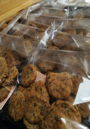 ムング豆（緑豆）と米粉のビスケット-レシピのメイン写真