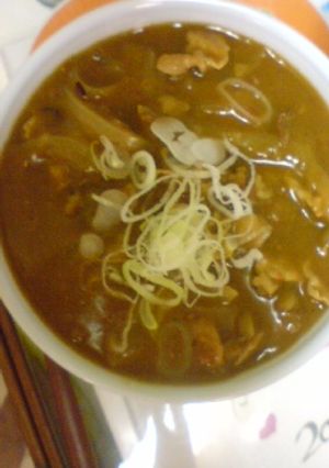 なんか懐かしいお蕎麦屋さんのカレーうどん-レシピのメイン写真