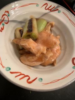 フライパンで鶏胸肉の治部煮-レシピのメイン写真