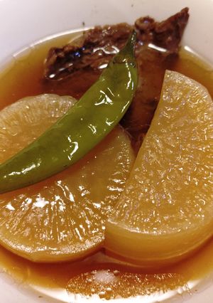 大根と牛すじ煮✱おでん風✱圧力鍋で-レシピのメイン写真